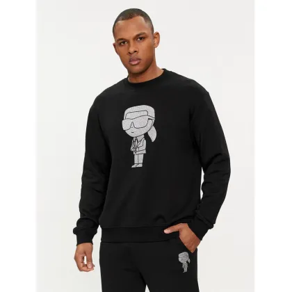 Zdjęcie KARL LAGERFELD Bluza 705430 542941 Czarny Regular Fit