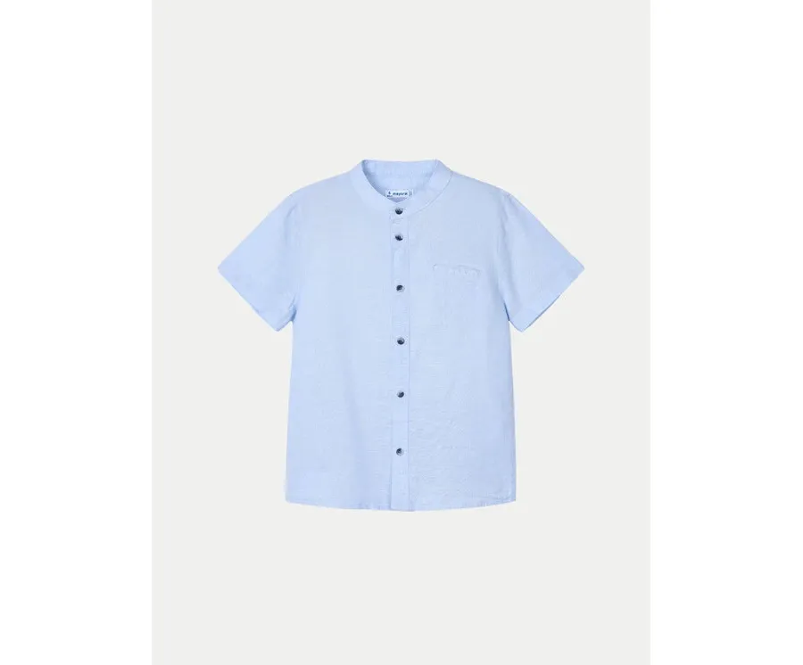 obrazek 1 Mayoral Koszula 3113 Błękitny Regular Fit