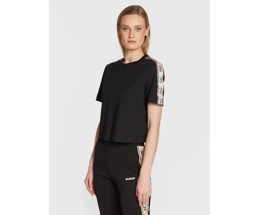 obrazek 1 Guess T-Shirt V3RI08 I3Z14 Czarny Relaxed Fit