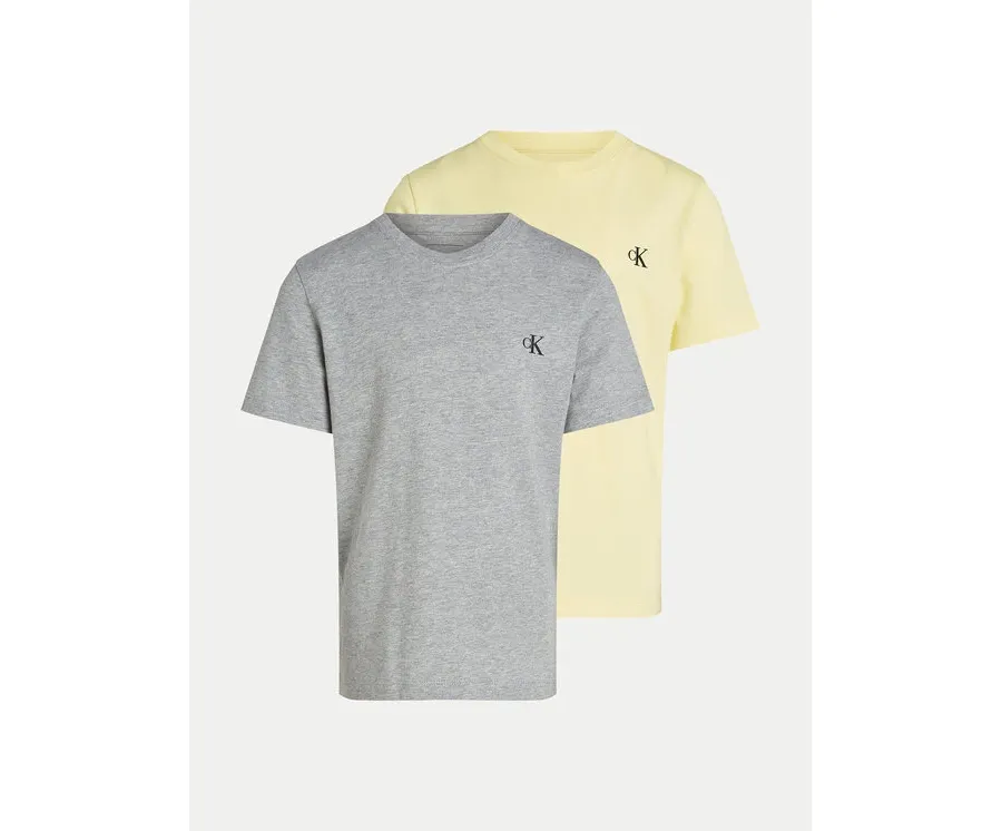 obrazek 1 Calvin Klein Jeans Komplet 2 t-shirtów Monogram IB0IB01093 Kolorowy Regular Fit