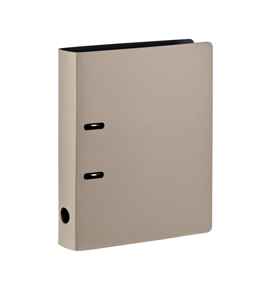 obrazek 1 Stylowy skórzany segregator na dokumenty w kolorze cappuccino