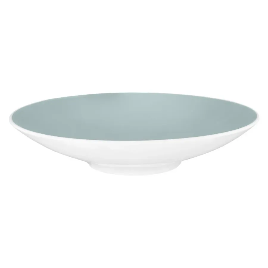 obrazek 1 Okrągły talerz do makaronu lub sałatek 26 cm w kolorze turkusu - Seltmann Weiden