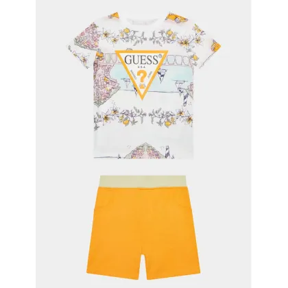 Zdjęcie Guess Komplet t-shirt i szorty sportowe I4GG00 K8HM3 Kolorowy Regular Fit