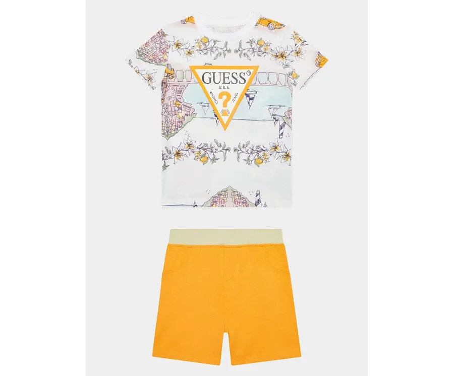 obrazek 1 Guess Komplet t-shirt i szorty sportowe I4GG00 K8HM3 Kolorowy Regular Fit
