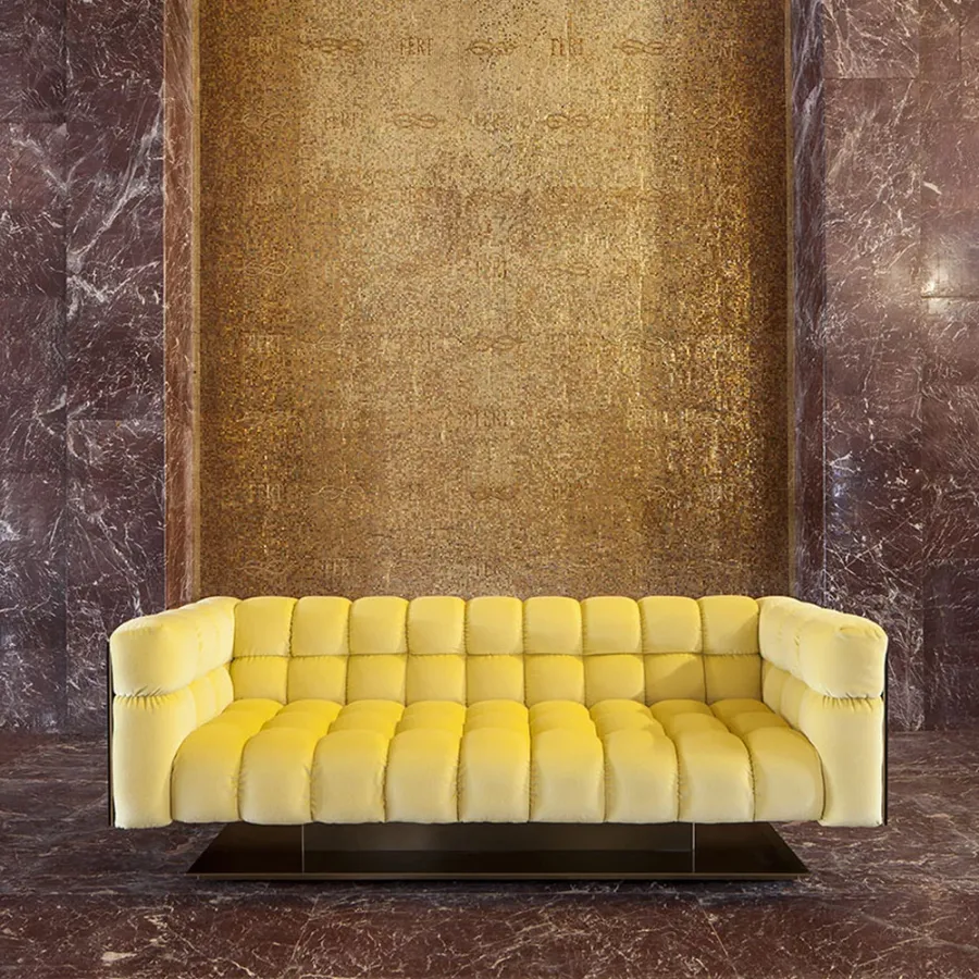 obrazek 4 Elegancka trzyosobowa sofa tapicerowana H.77xL.212xP.87 cm