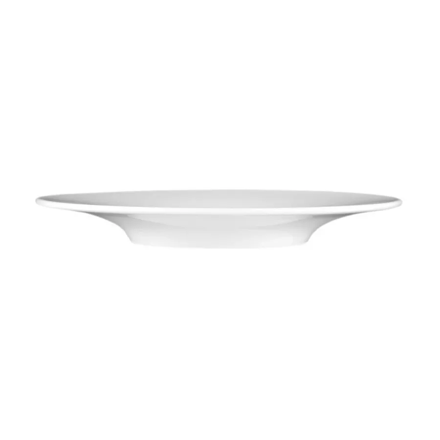 obrazek 2 Stylowy biały porcelanowy spodek 14,5 cm z Niemiec - Seltmann Weiden
