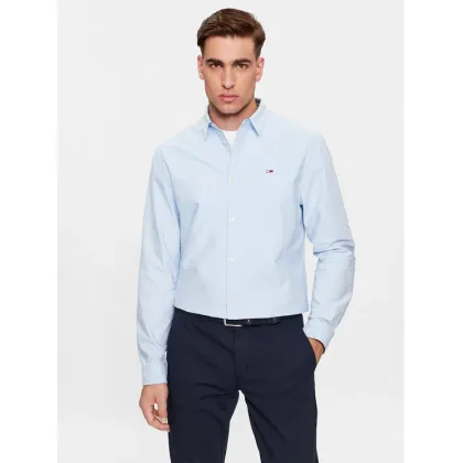 Zdjęcie Tommy Jeans Koszula Classic Oxford DM0DM15408 Błękitny Classic Fit