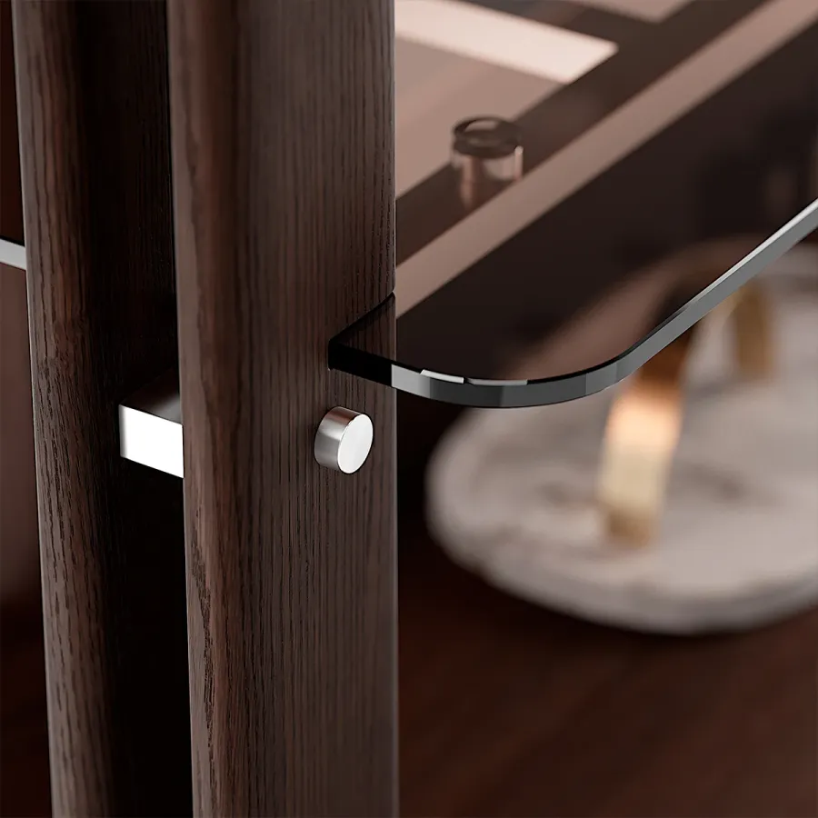 obrazek 24 Wspaniała włoska modernistyczna biblioteczka do salonu lub gabinetu