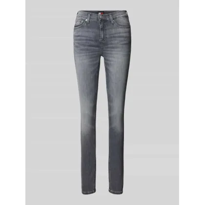 Zdjęcie Jeansy o kroju skinny fit z 5 kieszeniami model ‘NORA’