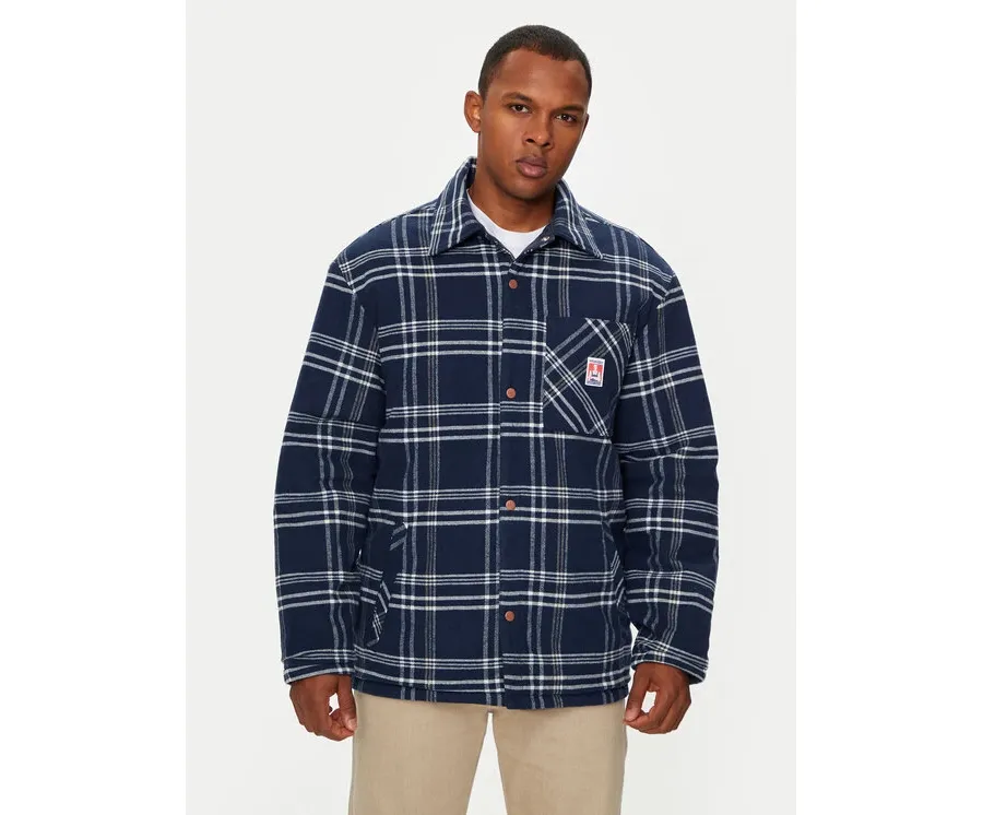 obrazek 1 Wrangler Kurtka przejściowa Casey 112357279 Niebieski Relaxed Fit