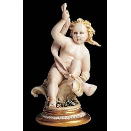Zdjęcie Figurka cherubinka z porcelany