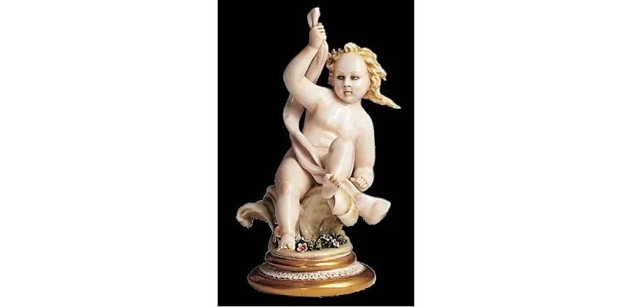 obrazek 1 Figurka cherubinka z porcelany