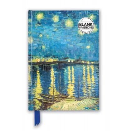 Zdjęcie Dziennik pusty (Vincent van Gogh: Gwiaździsta noc nad Rodanem) - Flame Tree Publishing