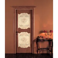 Zdjęcie Wyjątkowe ręcznie dekorowane włoskie drzwi w stylu antycznym