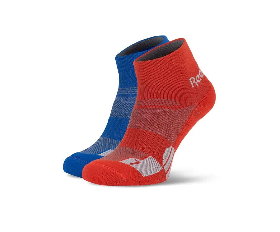 obrazek 1 Reebok Zestaw 2 par niskich skarpet unisex R0396-SS24 (2-pack) Kolorowy