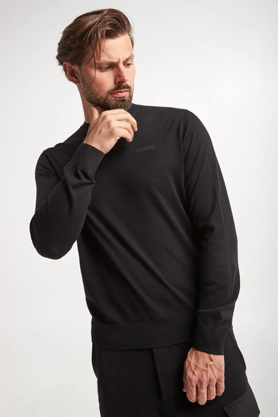 obrazek 1 Sweter męski wełniany DSQUARED2 Dsquared2