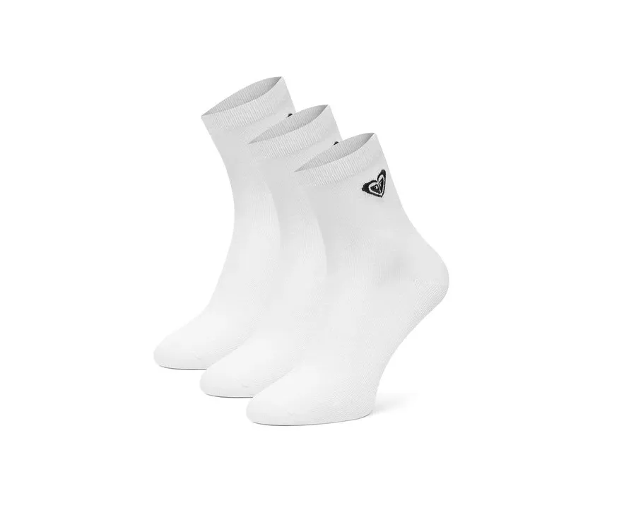 obrazek 1 Roxy Skarpety AS_ROXY_06Z_SS25 (3-PACK) Biały