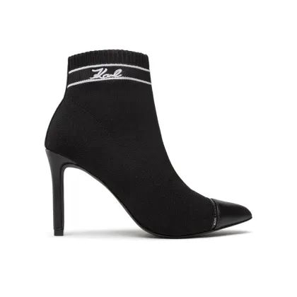 Zdjęcie KARL LAGERFELD Botki KL31352 Czarny