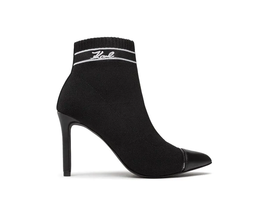 obrazek 1 KARL LAGERFELD Botki KL31352 Czarny