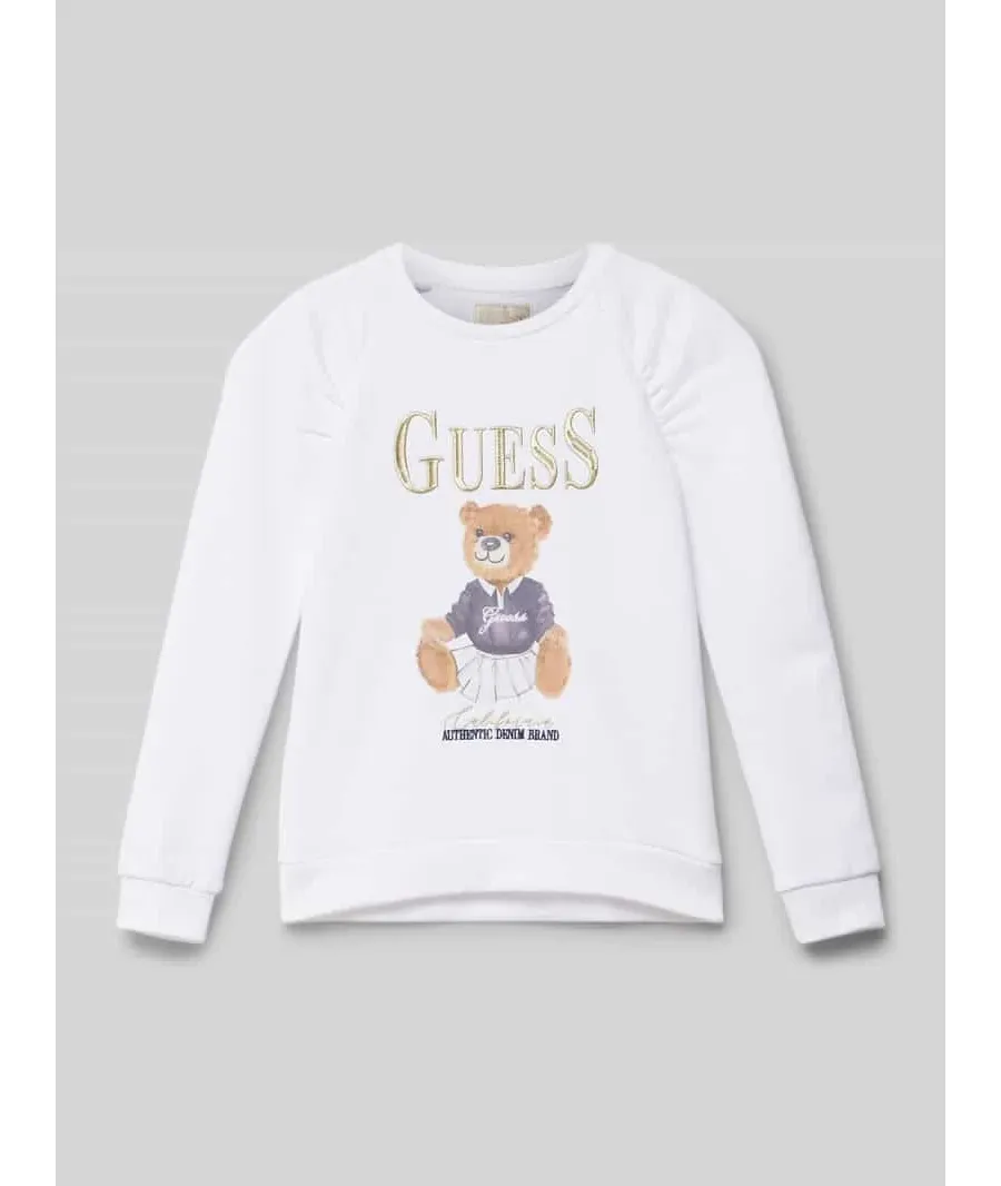 obrazek 1 Guess Bluza K5RQ04 KAD74 Biały Regular Fit