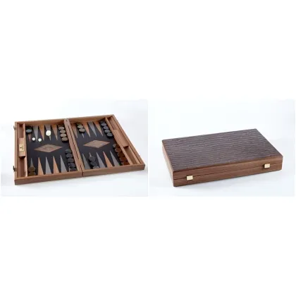 Zdjęcie Niespotykany tryktrak z drewna orzecha włoskiego