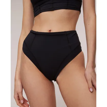 Zdjęcie Czarny Dół Od Stroju Kąpielowego Damski Rip Curl Mirage Ultimate High Cheeky