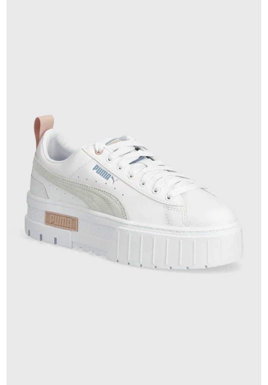 obrazek 1 Puma buty Mayze Lth  Mayze Lth kolor biały na platformie 381983