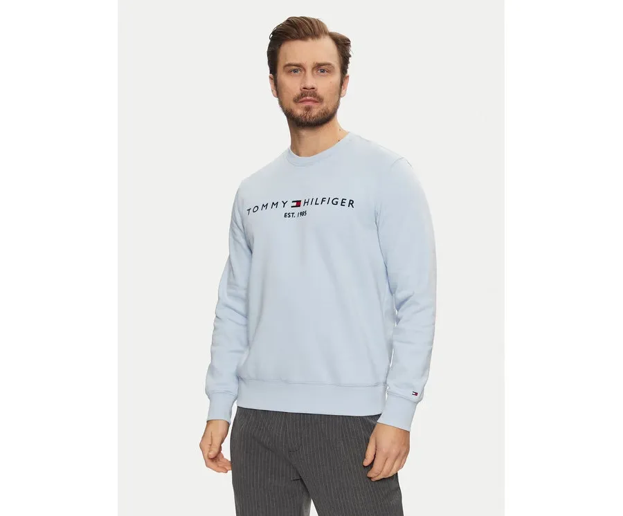obrazek 1 Tommy Hilfiger Bluza Logo MW0MW11596 Błękitny Regular Fit