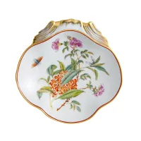 Zdjęcie Luksusowa porcelanowa orientalna muszla z motywem roślinnym - Vista Alegre