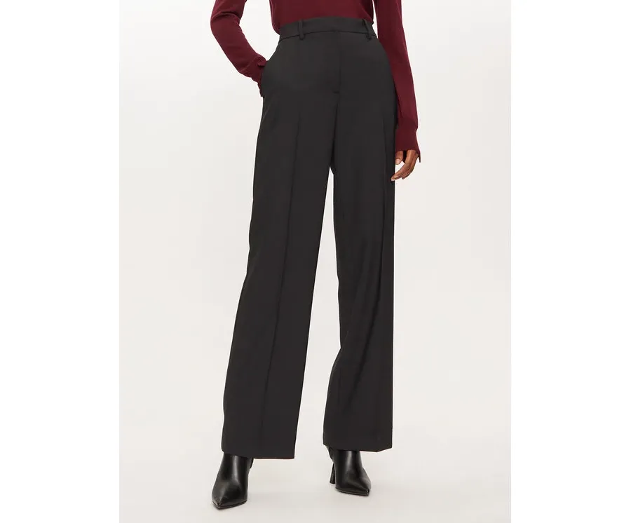 obrazek 1 Calvin Klein Spodnie materiałowe K20K207590 Czarny Regular Fit