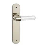 Picture Unique Diamante door handle made of brass and crystal