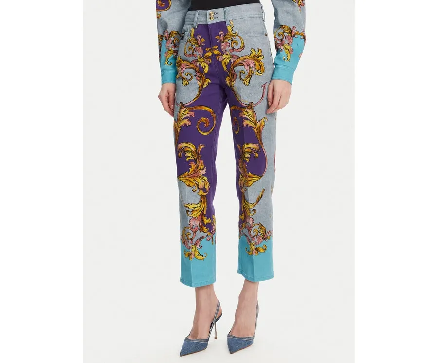 obrazek 1 Versace Jeans Couture Jeansy 78HAB5P5 ES140L54 Kolorowy Regular Fit