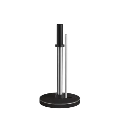 Zdjęcie Wyjątkowy uchwyt na ręcznik papierowy w kolorze czarnym