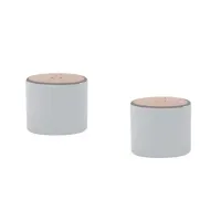 Picture Ethereal Moka porcelain salt and pepper shaker
