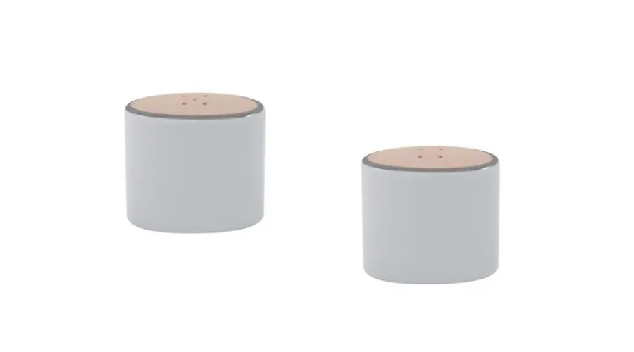 obrazek 1 Porcelanowa solniczka i pieprzniczka Ethereal Moka