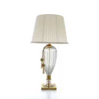Picture Florentine crystal table lamp with a unique design - Il Paralume Marina