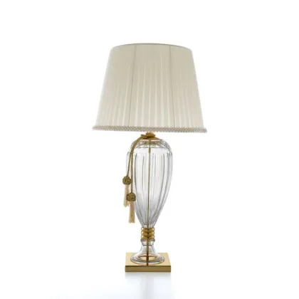 Zdjęcie Lampa stołowa z kryształu florenckiego o unikalnym designie - Il Paralume Marina