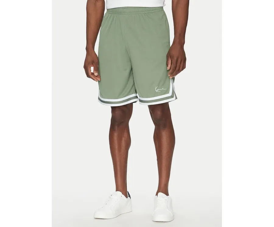 obrazek 1 Karl Kani Szorty sportowe 60130132 Zielony Relaxed Fit