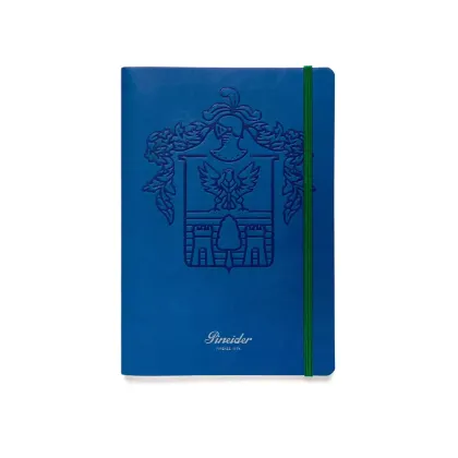 Picture Fantastic unlined notebook Funky Crest Notebook from Italy