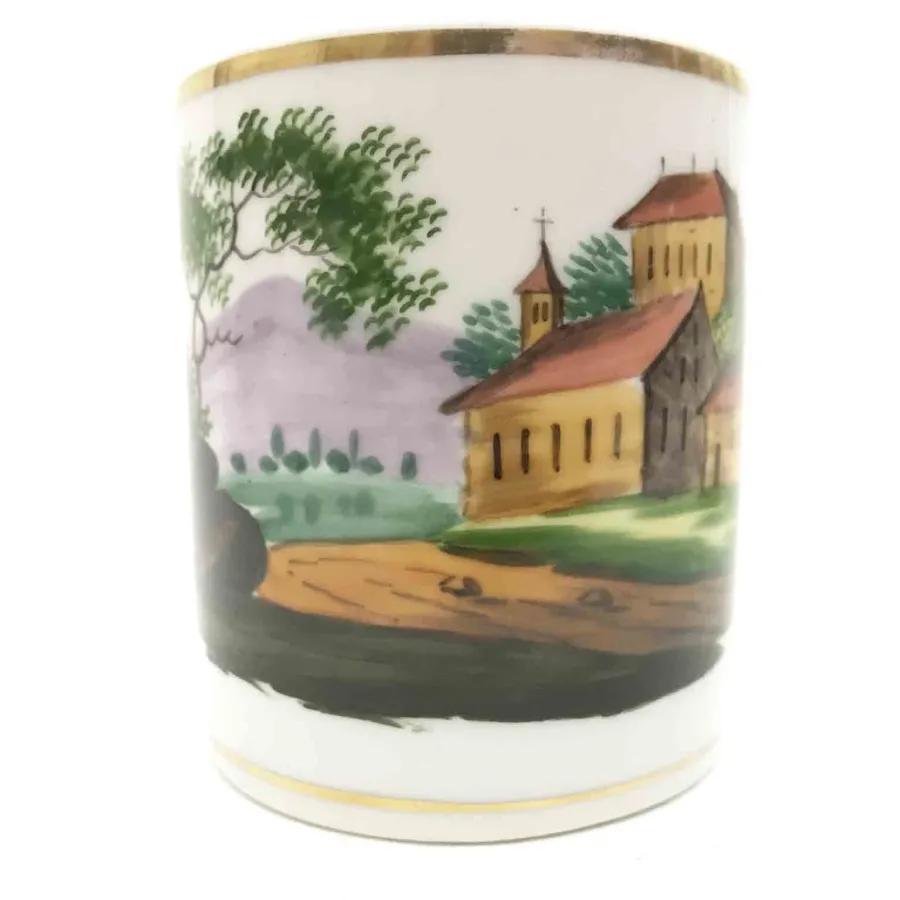 obrazek 11 XIX-wieczny serwis do herbaty z porcelany