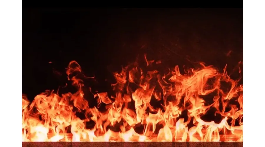 obrazek 4 150 cm elitarny kominek elektryczny na parę wodną - A fireplace