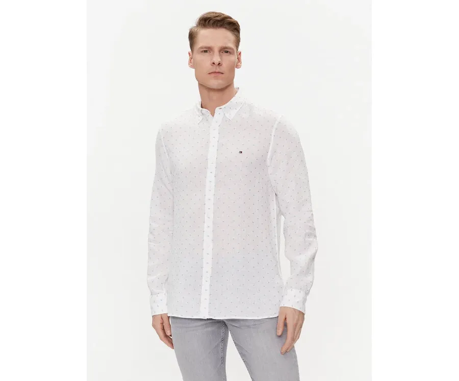 obrazek 1 Tommy Hilfiger Koszula MW0MW34615 Biały Slim Fit