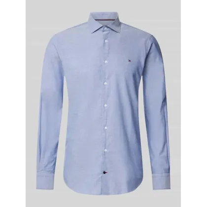 Zdjęcie Koszula biznesowa o kroju slim fit z listwą guzikową