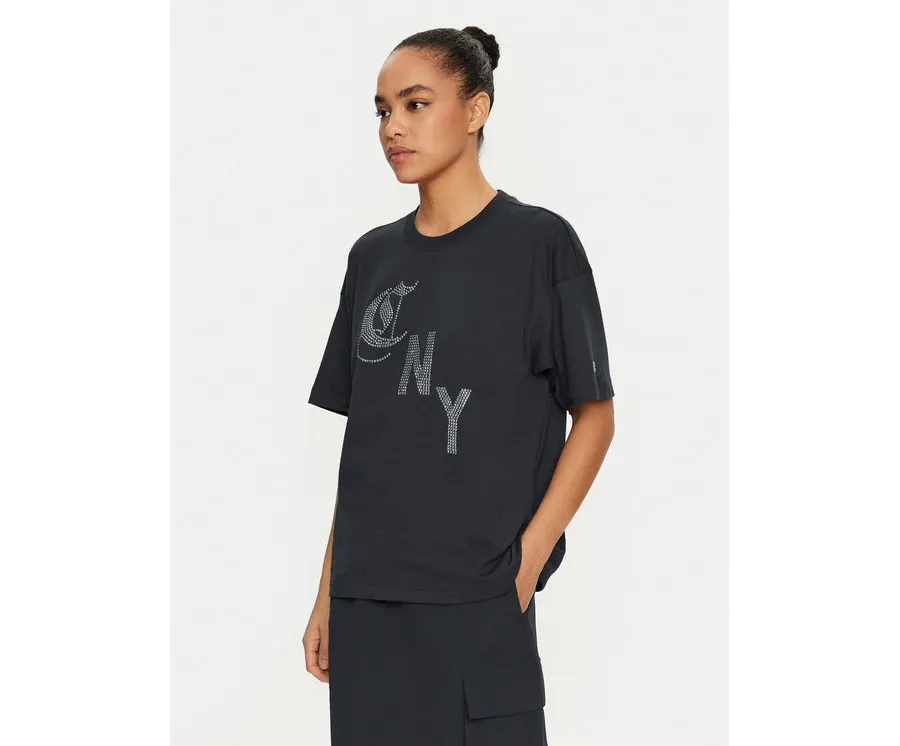 obrazek 1 Champion T-Shirt 117473 Szary Loose Fit