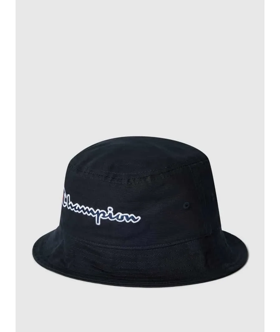 obrazek 1 Czapka typu bucket hat z wyhaftowanym logo
