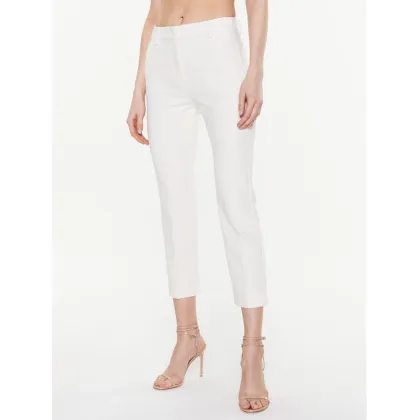 Zdjęcie Weekend Max Mara Spodnie materiałowe Rana 2351310137 Écru Slim Fit