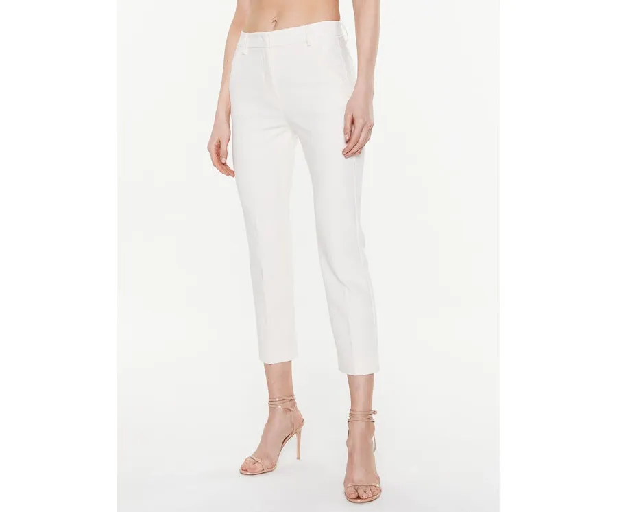 obrazek 1 Weekend Max Mara Spodnie materiałowe Rana 2351310137 Écru Slim Fit