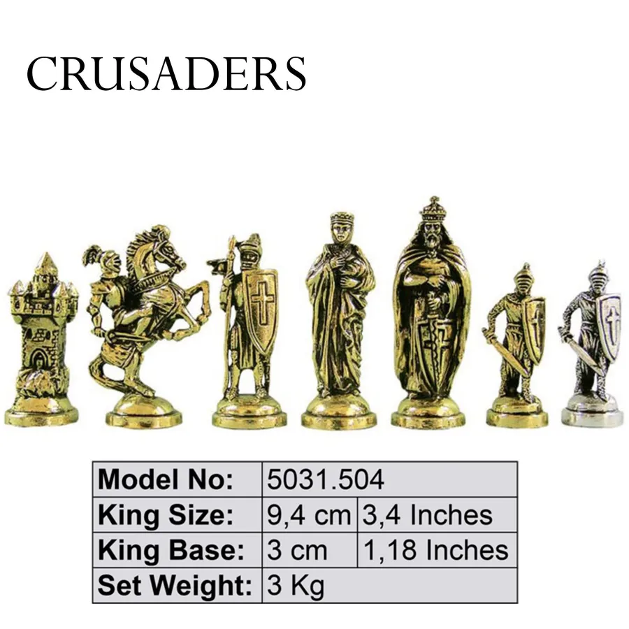 obrazek 1 Figury szachowe Crusader - Helena Woodart