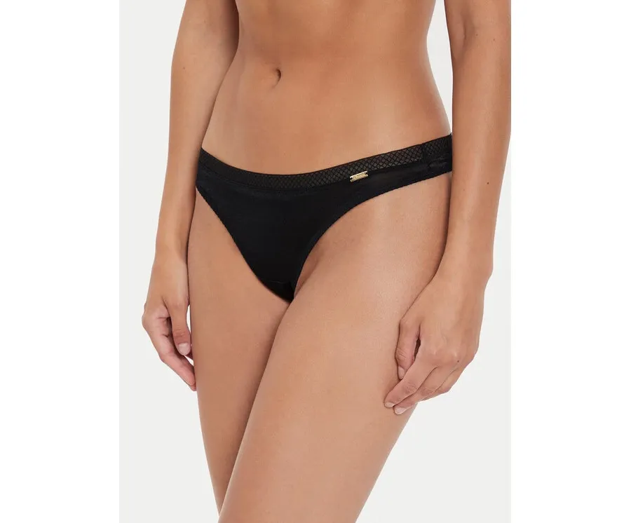 obrazek 1 Gossard Stringi 6276 Czarny