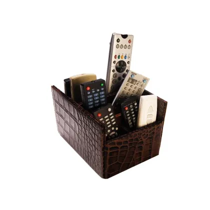 Zdjęcie Stylowy pojemnik na piloty - z przegrodami!